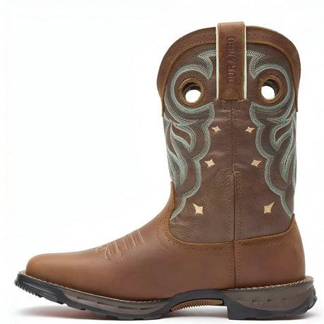 Durango Women’s Durango Maverick Steel Toe Waterproof Western Work Boot Rugged Tan Inner
