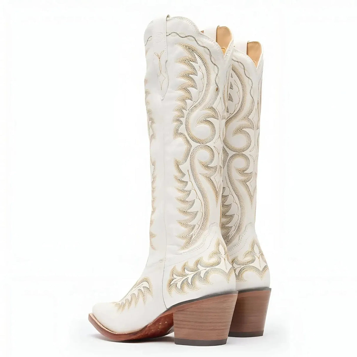 Durango Women’s Durango Crush Tall Western Boot Ivory Sole