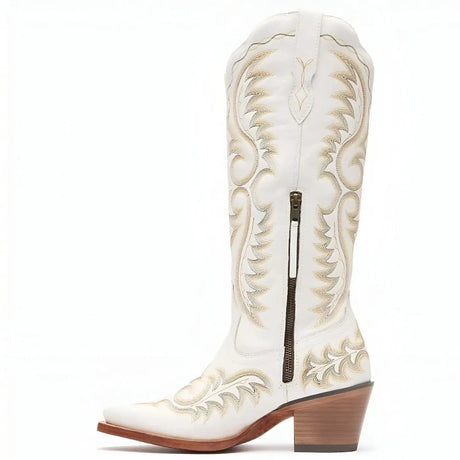 Durango Women’s Durango Crush Tall Western Boot Ivory Inner