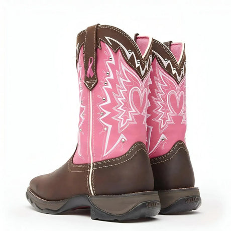 Durango Women’s Lady Rebel by Durango Benefiting Stefanie Spielman Western Boot Sole