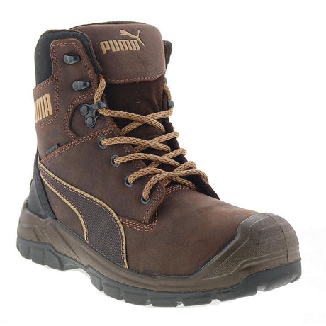 Puma Safety Conquest CTX Men's Composite-Toe Boot WP Brown image view 2