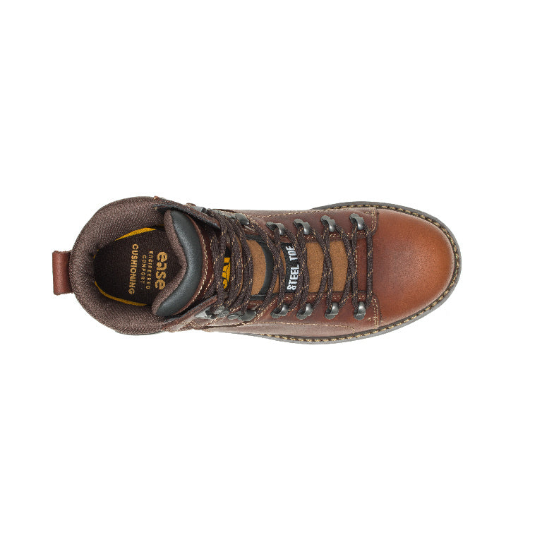 Caterpillar Alaska 2 Steel-Toe Work Boot Brown P90865 Front Image