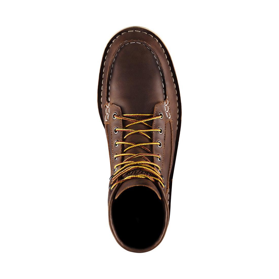 Danner Bull Run Moc Toe 6" Brown Boot 15563 Front Image