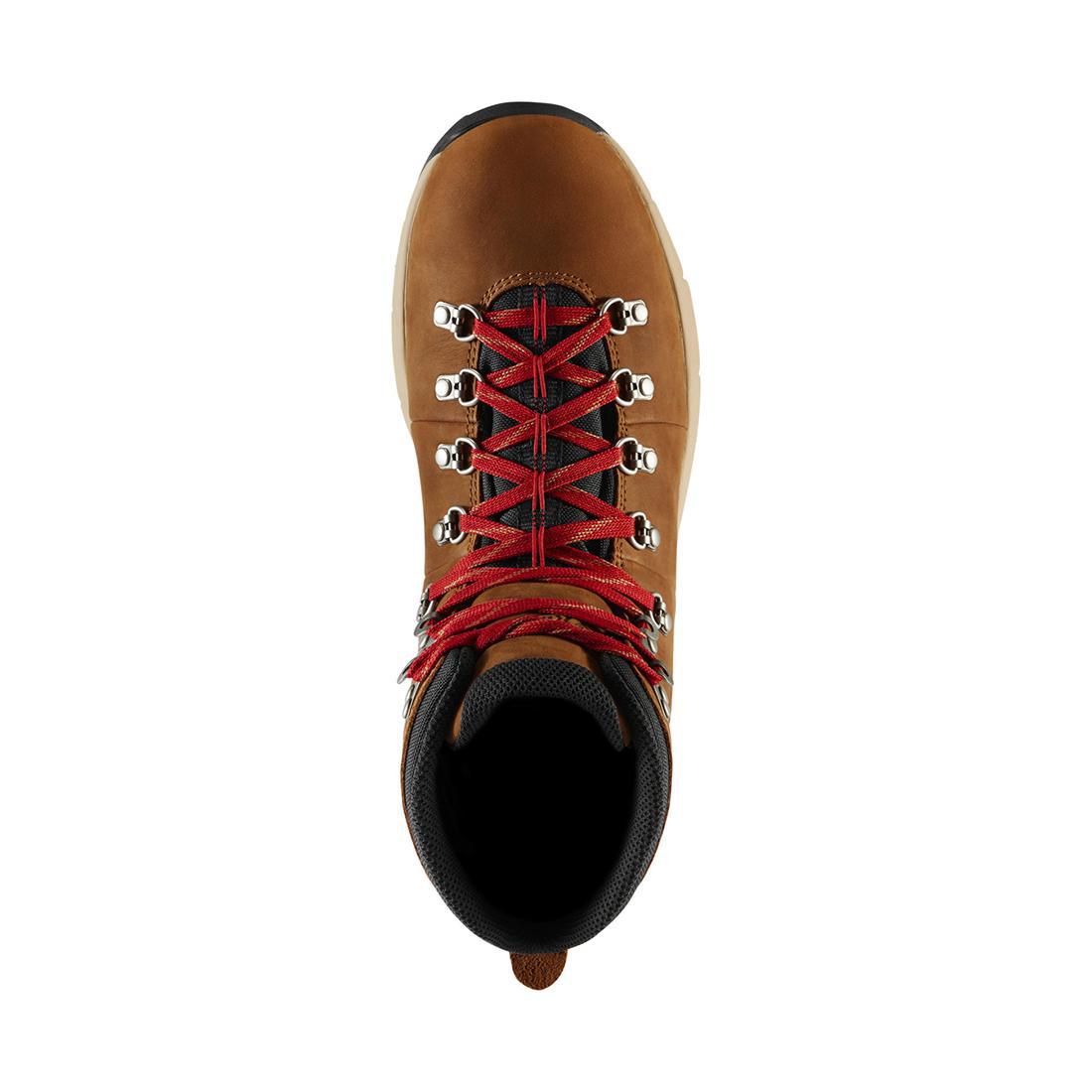 Danner Mountain 600 Leaf 4.5" Grizzly Brown/Rhodo Red GTX Boot 62302 Front Image