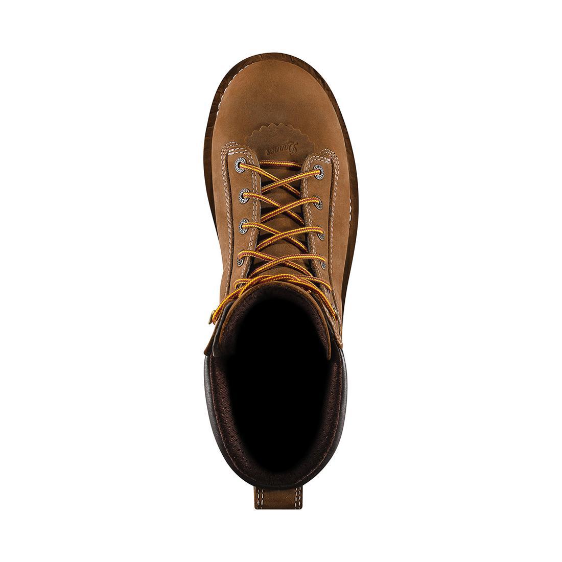 Danner Quarry USA 8" Distressed Brown Boot 17315 Front Image