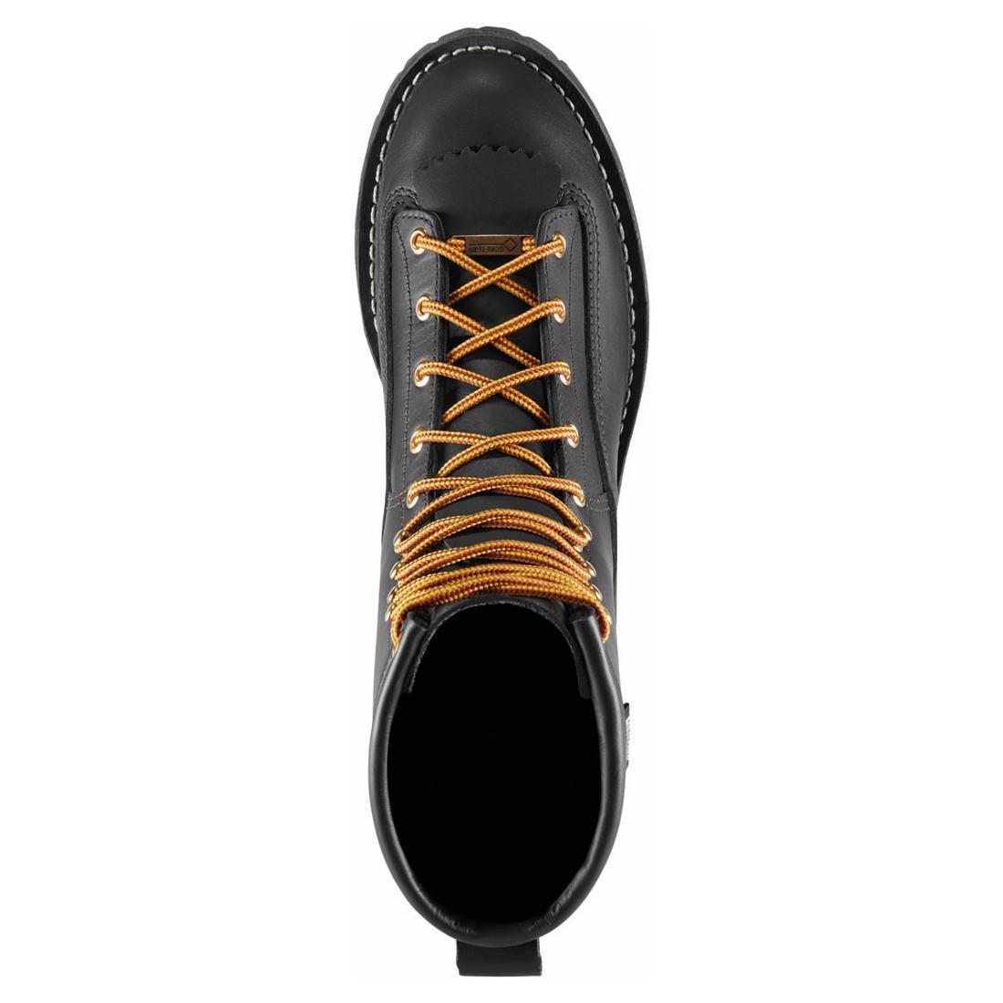 Danner Men's Rain Forest 8" Black Boot 14100 Front Image