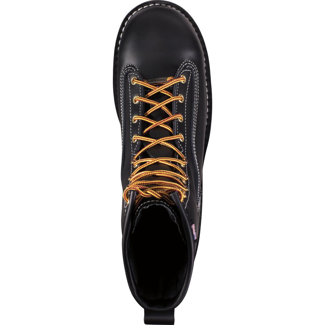 Danner Super Rain Forest 8" Black Boot 11500 Front Image