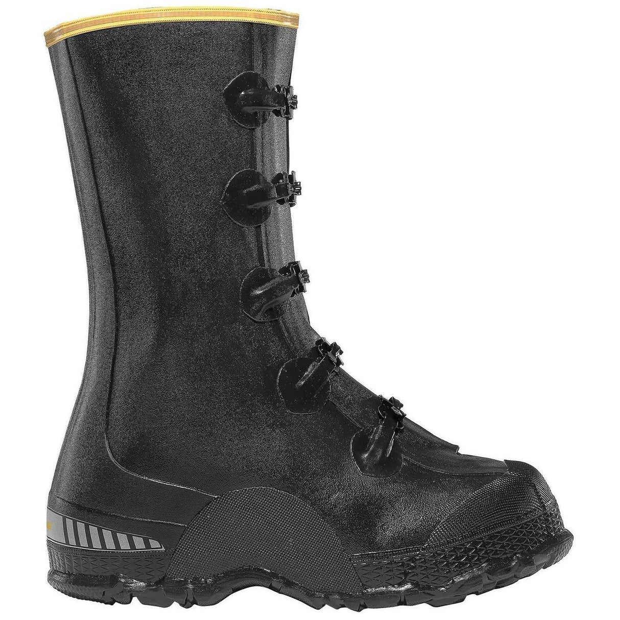 Lacrosse ZXT Buckle Deep Heel Overshoe 14" Black 1