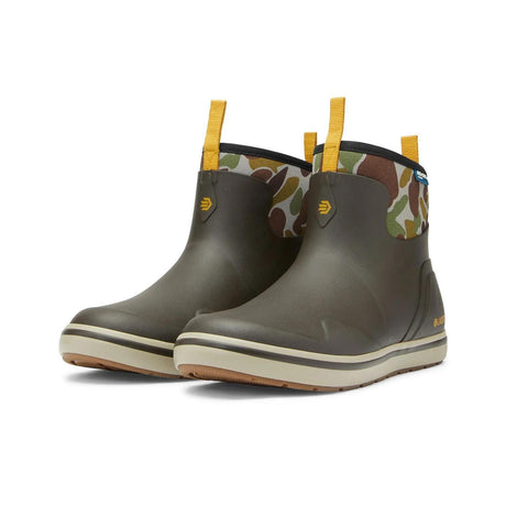 Lacrosse Alpha Deck Boot 6" Black Olive/Camo 3