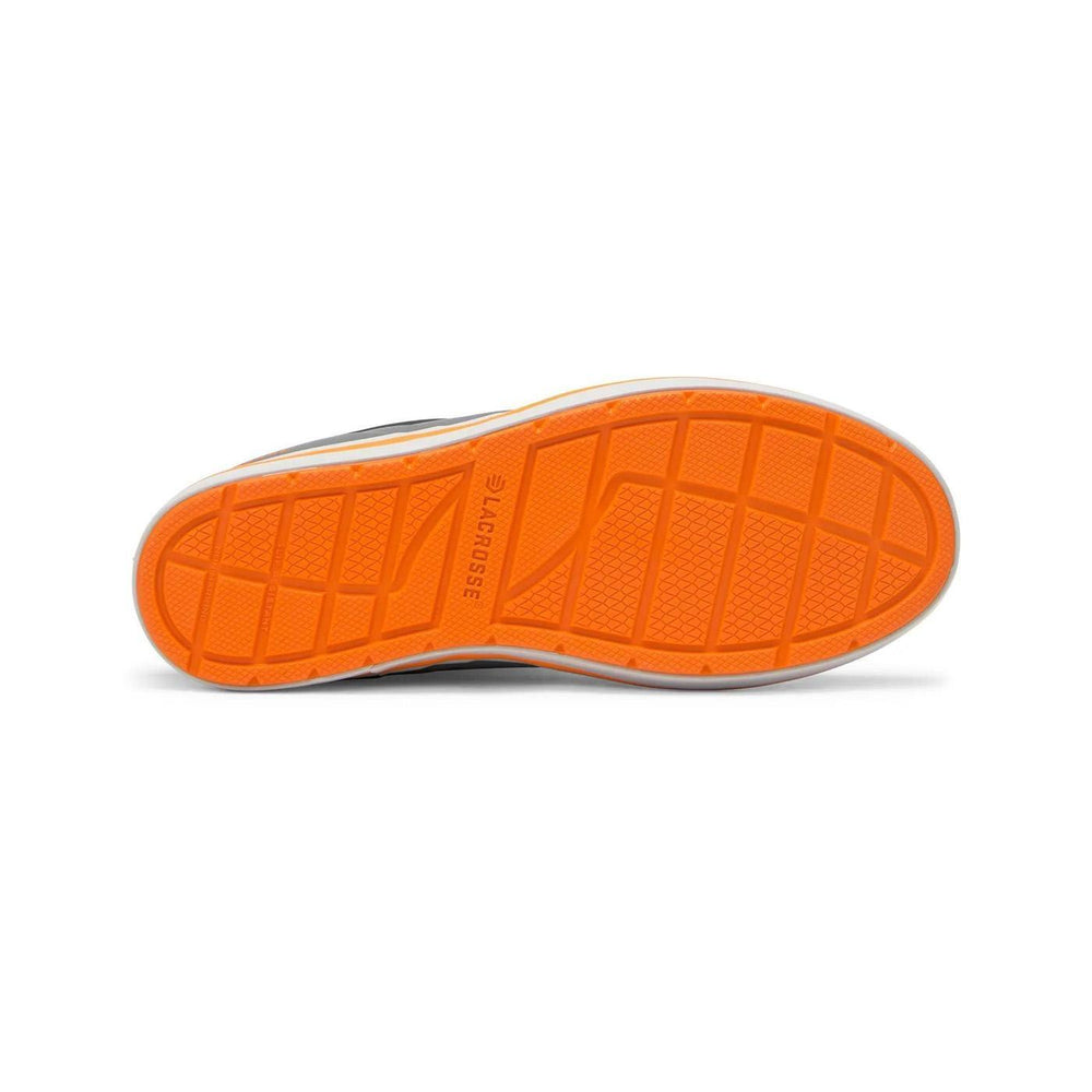 Lacrosse Alpha Deck Boot 6" Gray/Orange 5