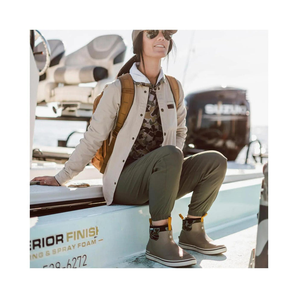 Lacrosse Alpha Deck Boot 6" Timber Wolf/Camo 10