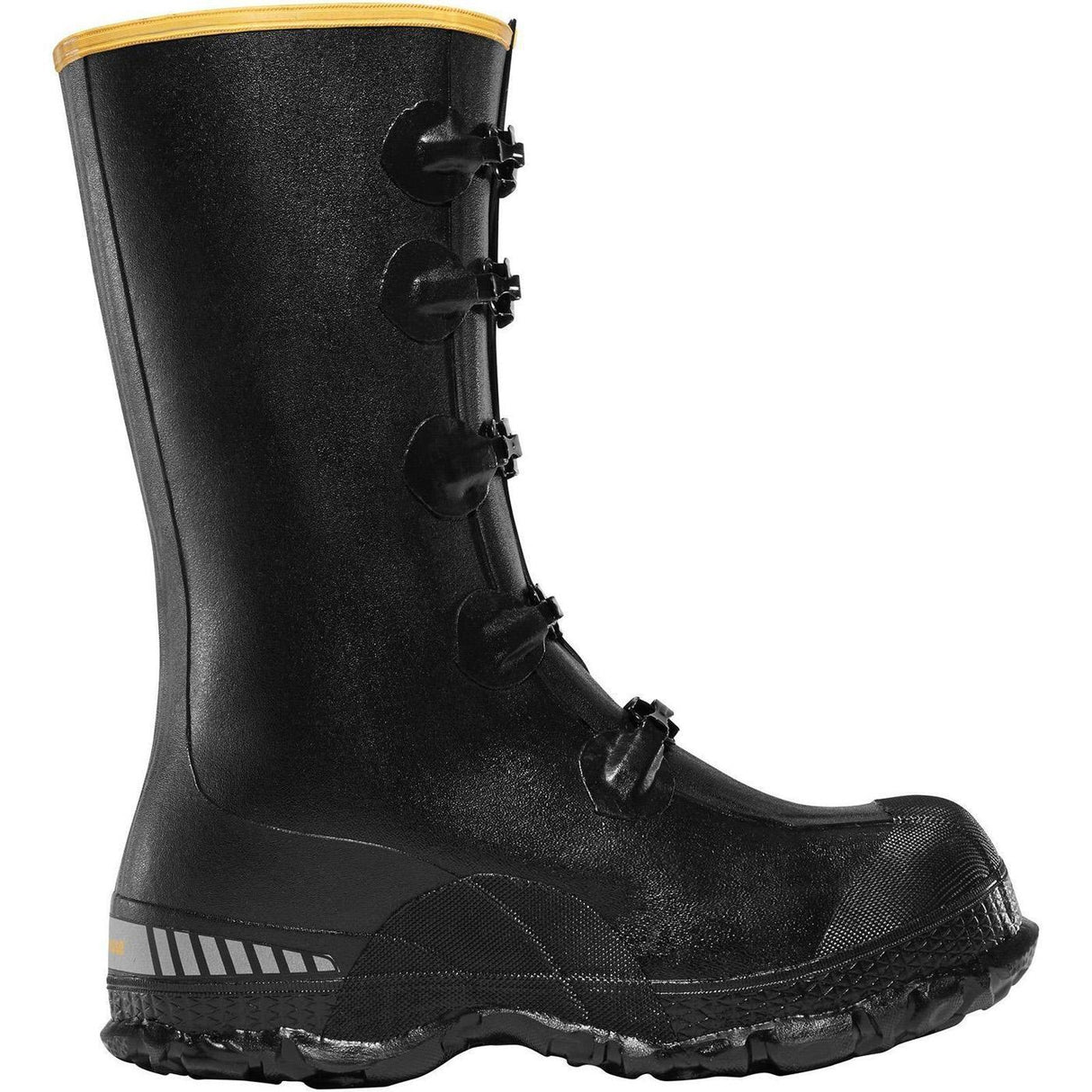 Lacrosse ZXT Buckle Wedge Overshoe 14" Black 1