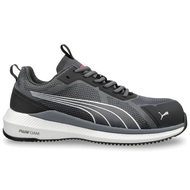 Puma Safety Slide Composite Toe Work Shoes – Grey image view 1
