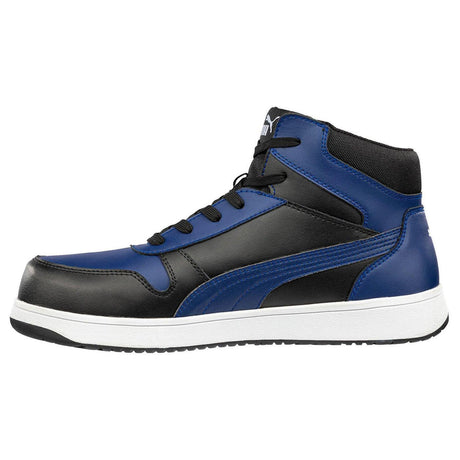 Puma Safety Frontcourt Blue Composite Toe Mid Work Shoes – Black image view 6