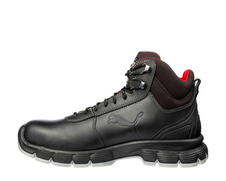 Puma Safety Condor Steel Toe Work Shoes – Black image view 6