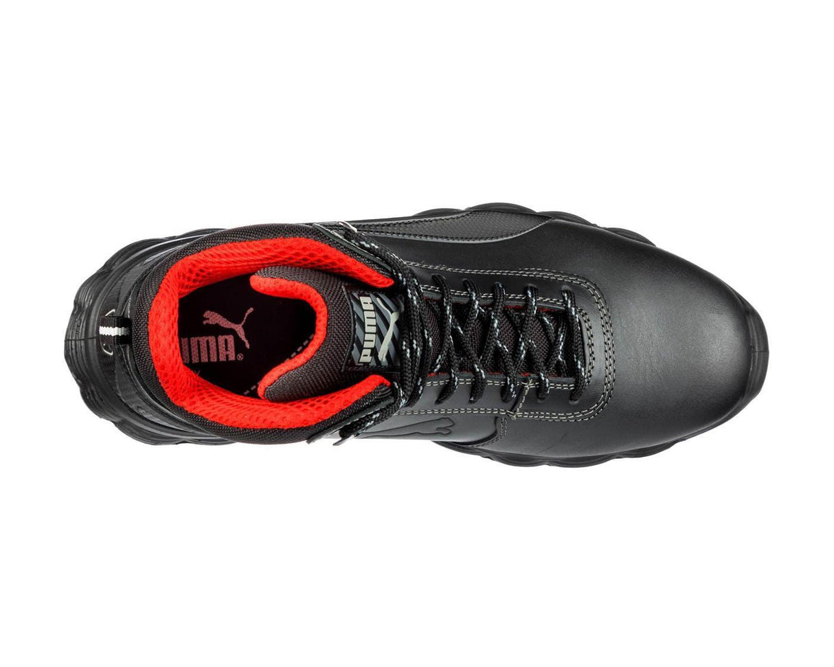 Puma Safety Condor Steel Toe Work Shoes – Black image view 4