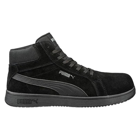 Puma Safety Iconic Composite Toe Work Shoes – Black image view 1