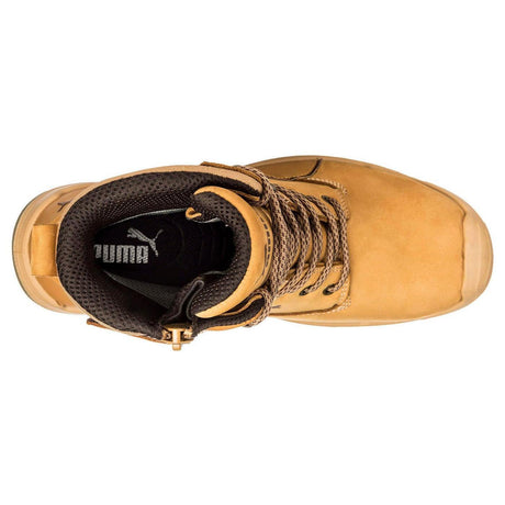 Puma Safety Conquest Women’s Waterproof Composite Toe Work Boots – Wheat image view 4