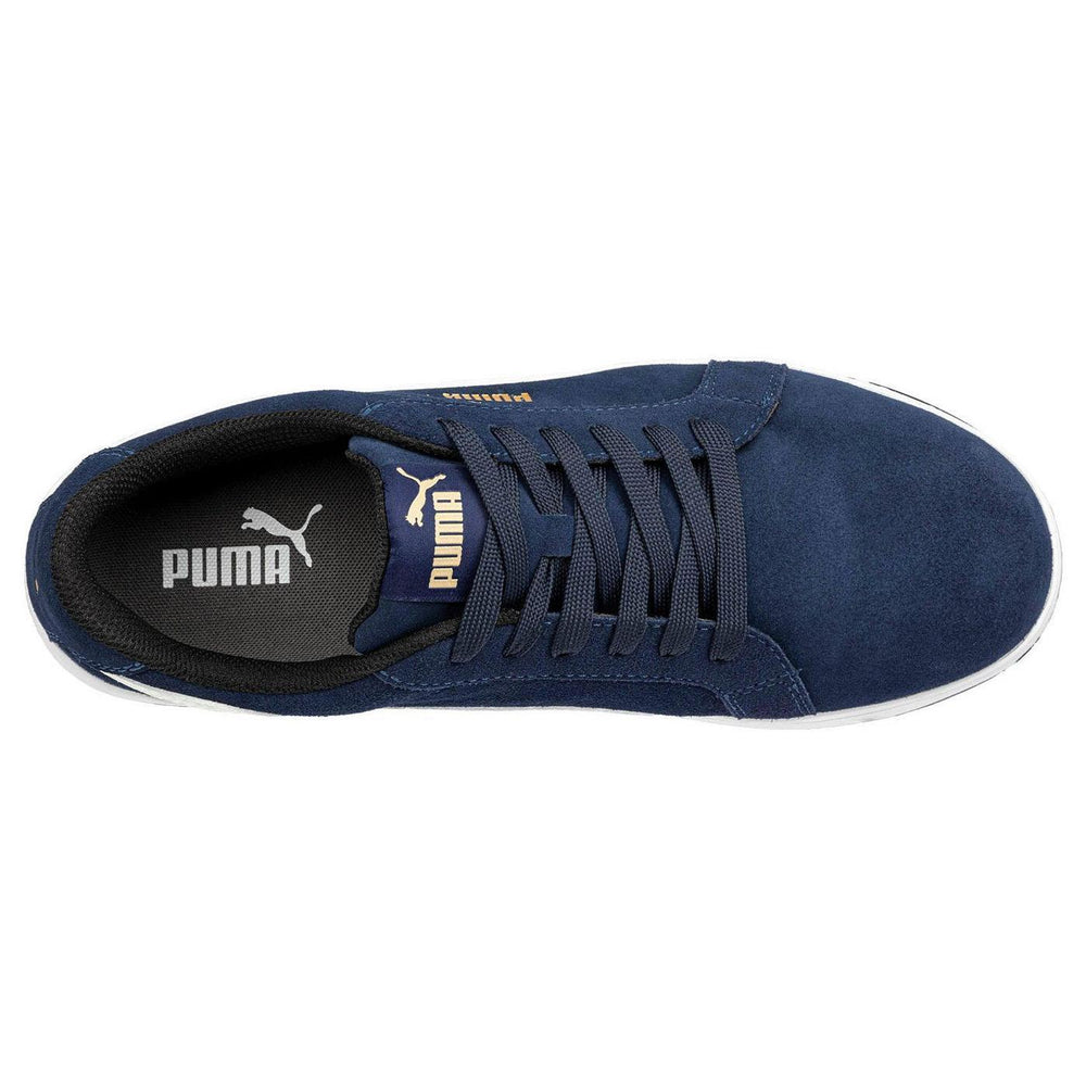 Puma Safety Iconic Composite Toe Work Shoes – Navy image view 4