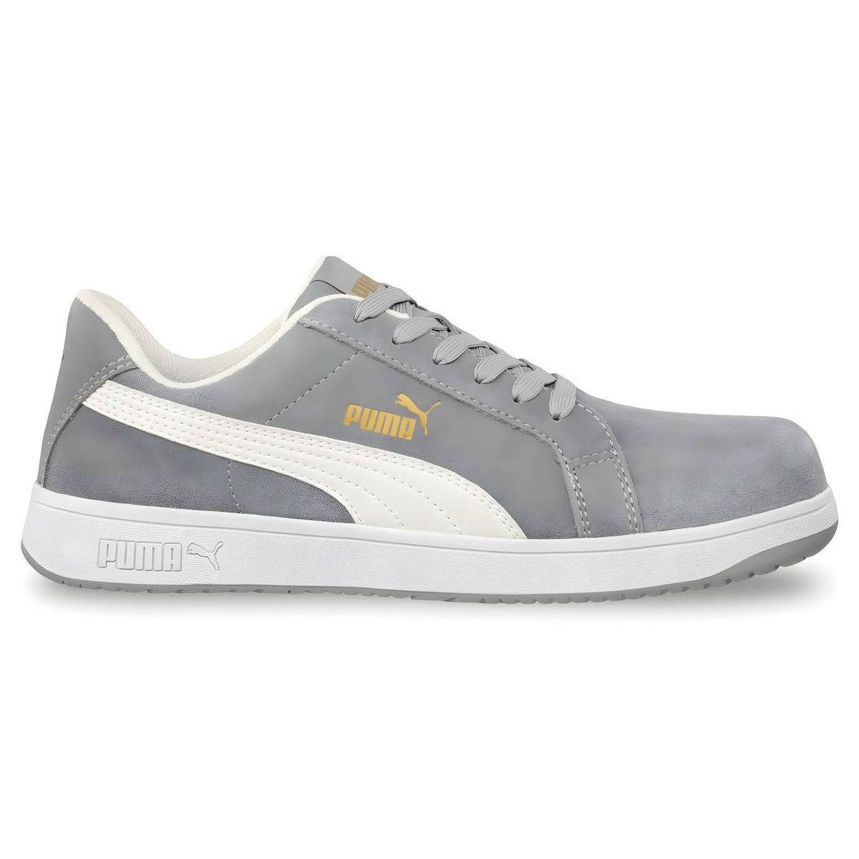 Puma Safety Iconic Women’s Composite Toe Work Shoes – Grey image view 1