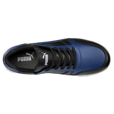 Puma Safety Frontcourt Blue Composite Toe Work Shoes – Black image view 5