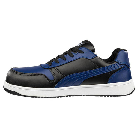 Puma Safety Frontcourt Blue Composite Toe Work Shoes – Black image view 2
