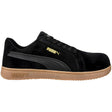 Puma Safety Iconic Black Composite Toe Work Shoes – Gum image view 1