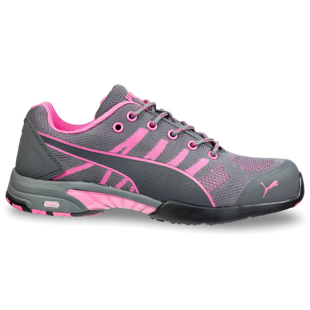 Puma Safety Celerity Knit Women’s Composite Toe Work Shoes – Pink image view 1