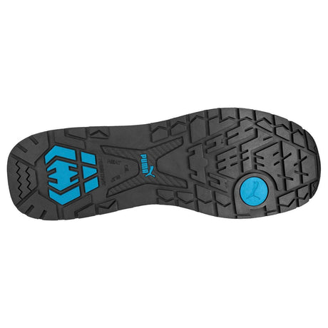 Puma Safety Frontside Grey Composite Toe Work Shoes – Blue image view 3