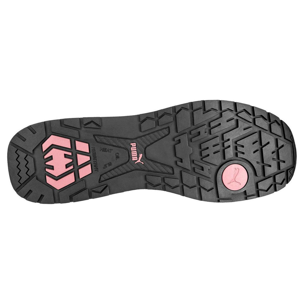 Puma Safety Frontside Grey Women’s Composite Toe Work Shoes – Pink image view 3