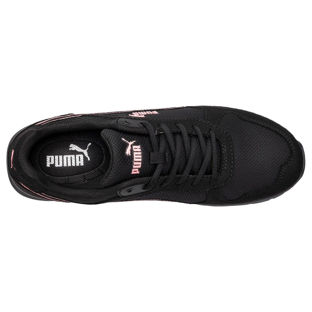 Puma Safety Frontside Black Women’s Composite Toe Work Shoes – Pink image view 4