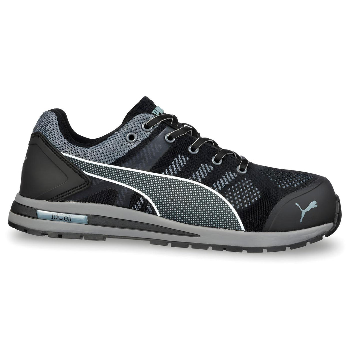 Puma Safety Elevate Knit Composite Toe Work Shoes – Black image view 1