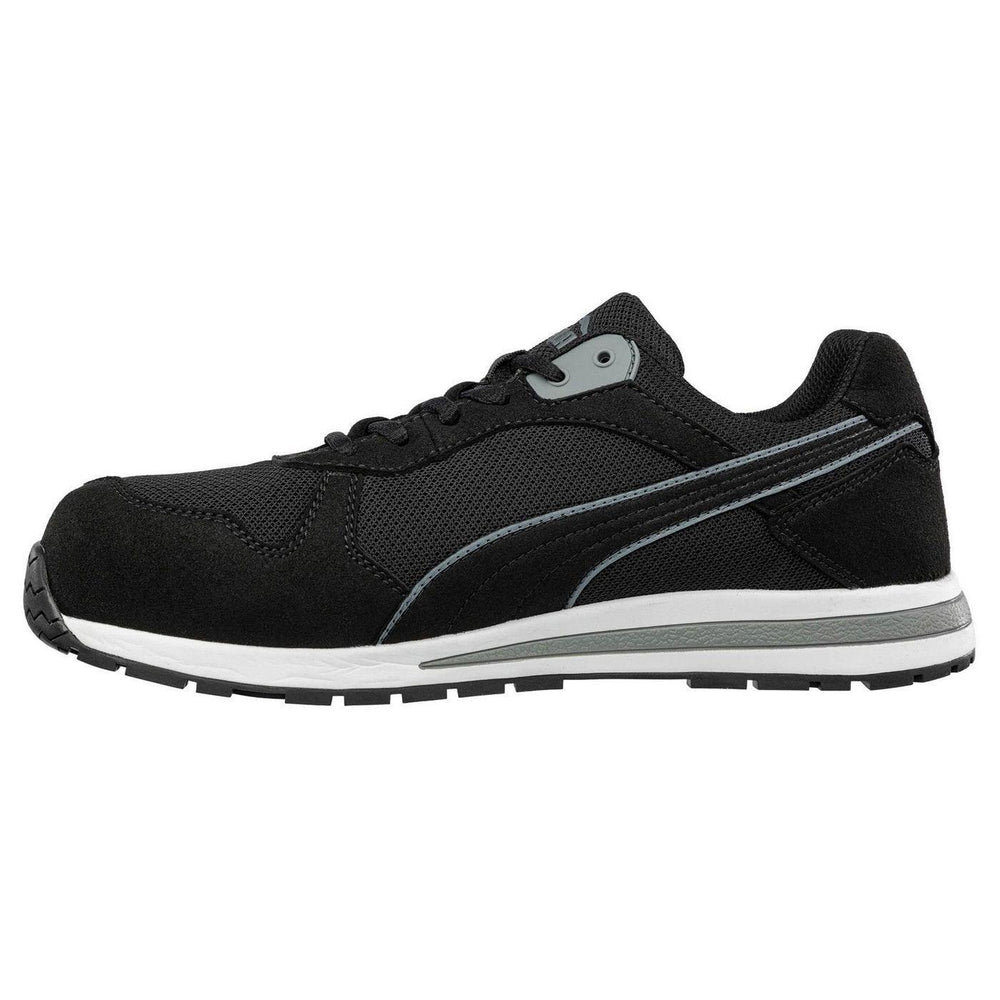 Puma Safety Frontside Black Composite Toe Work Shoes – Grey image view 2