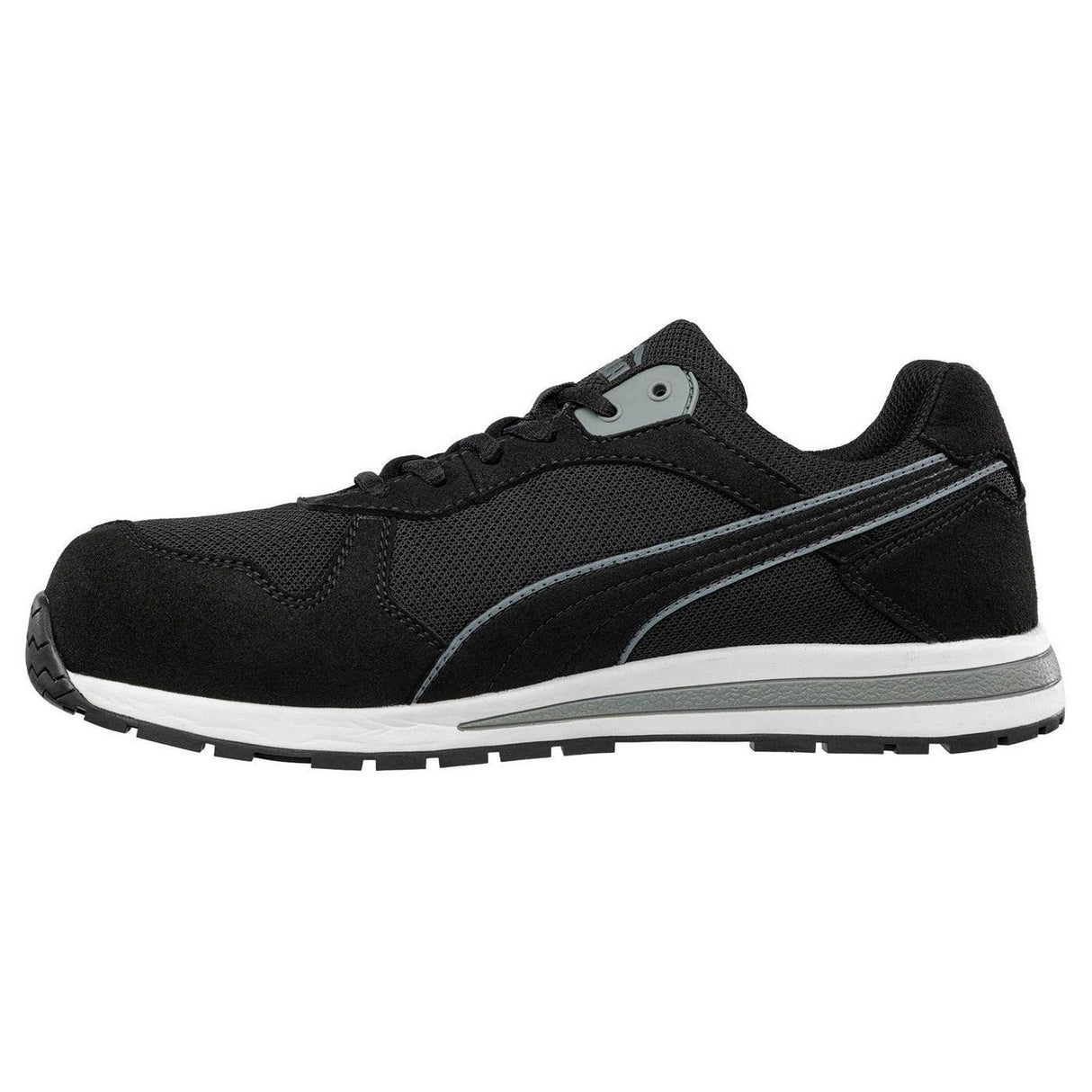 Puma Safety Frontside Black Composite Toe Work Shoes – Grey image view 2
