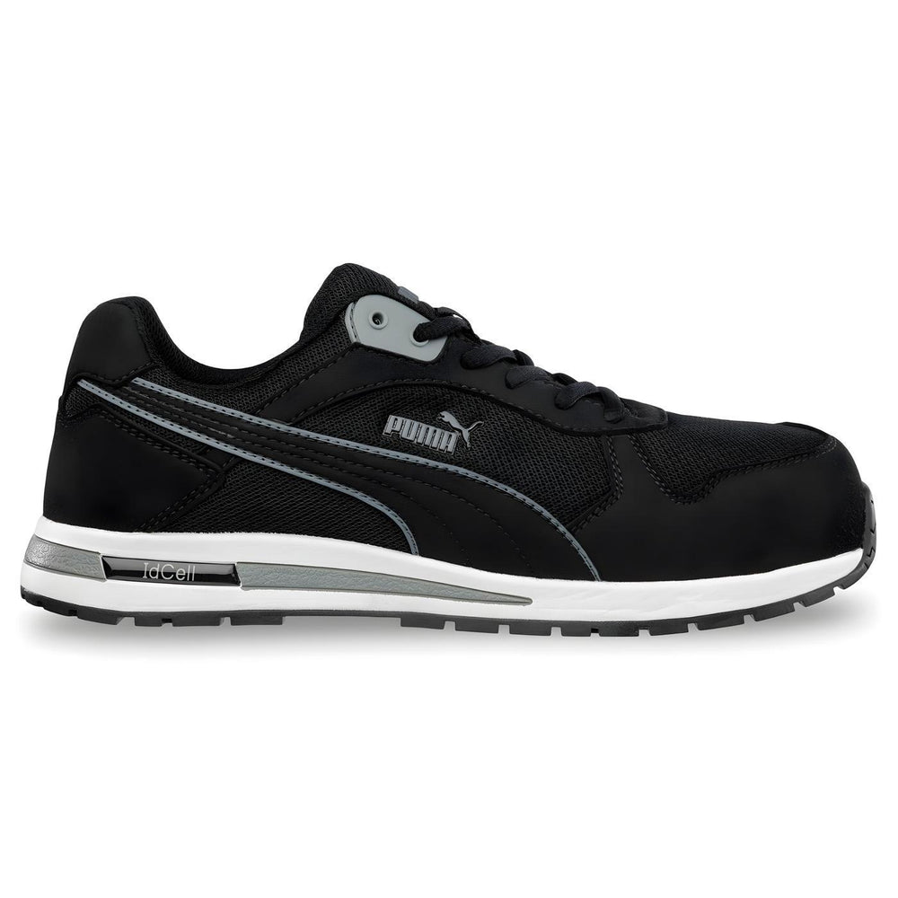 Puma Safety Frontside Black Women’s Composite Toe Work Shoes – Grey image view 1