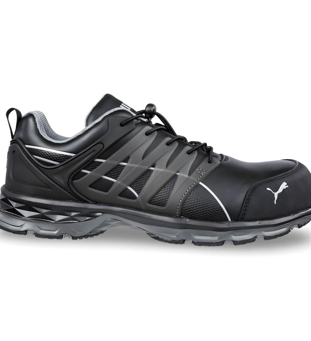 Puma Safety Velocity Composite Toe Work Shoes – Black image view 1