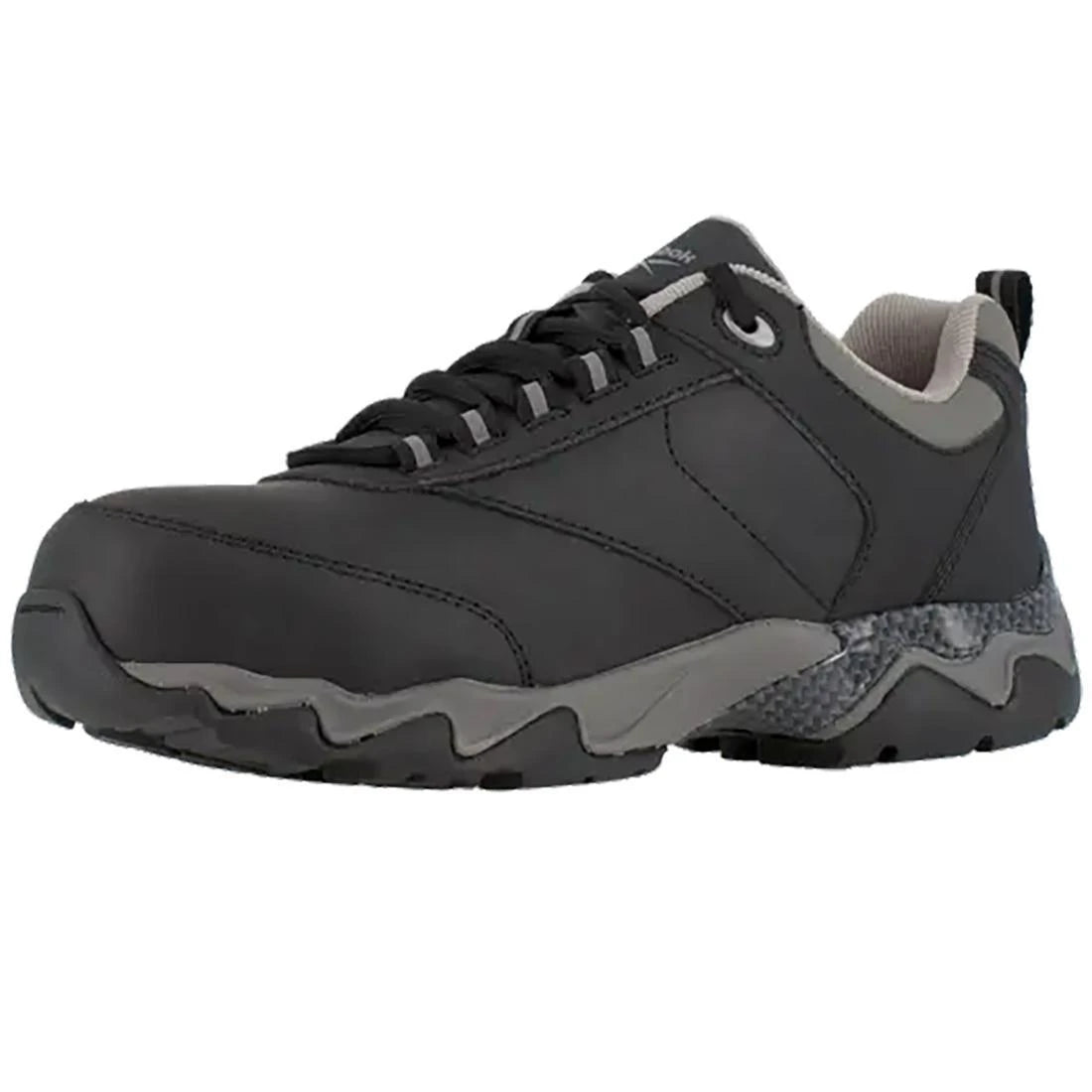 Reebok Work-Beamer Athletic Composite Toe Black with Gray Trim-Steel Toes-4