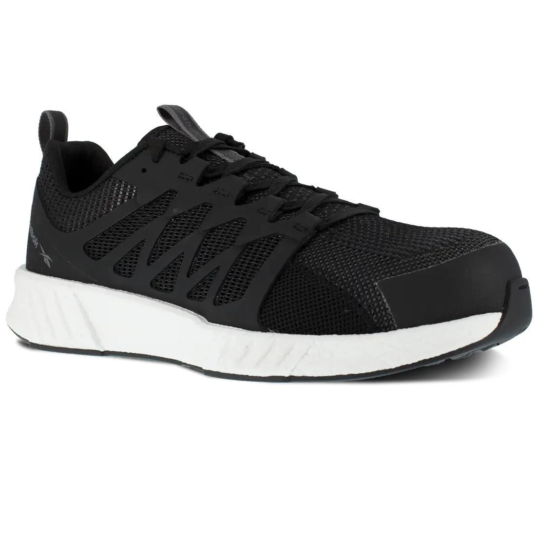 Reebok Work-Fusion Flexweave™ Work Athletic Composite Toe Black and White-Steel Toes-2