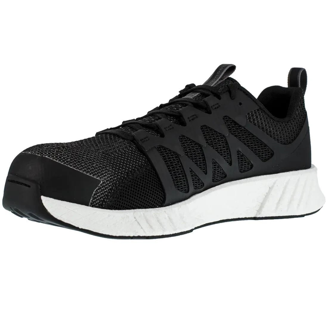 Reebok Work-Fusion Flexweave™ Work Athletic Composite Toe Black and White-Steel Toes-5