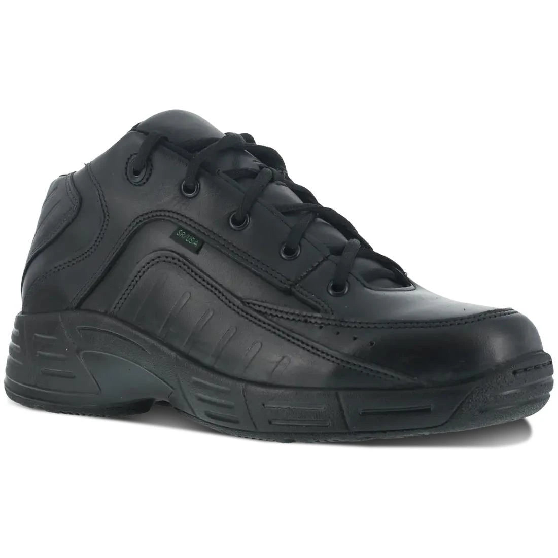 Reebok Work-Postal Tct Soft Toe Black Athletic Postal Mid-Cut Boot - Black-Steel Toes-2
