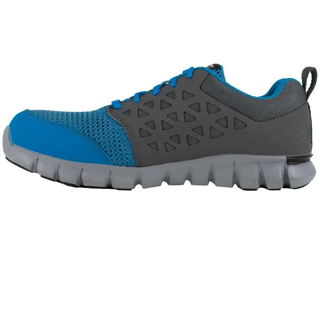 Reebok Work-Sublite Cushion Work Athletic Alloy Toe Blue and Grey-Steel Toes-3