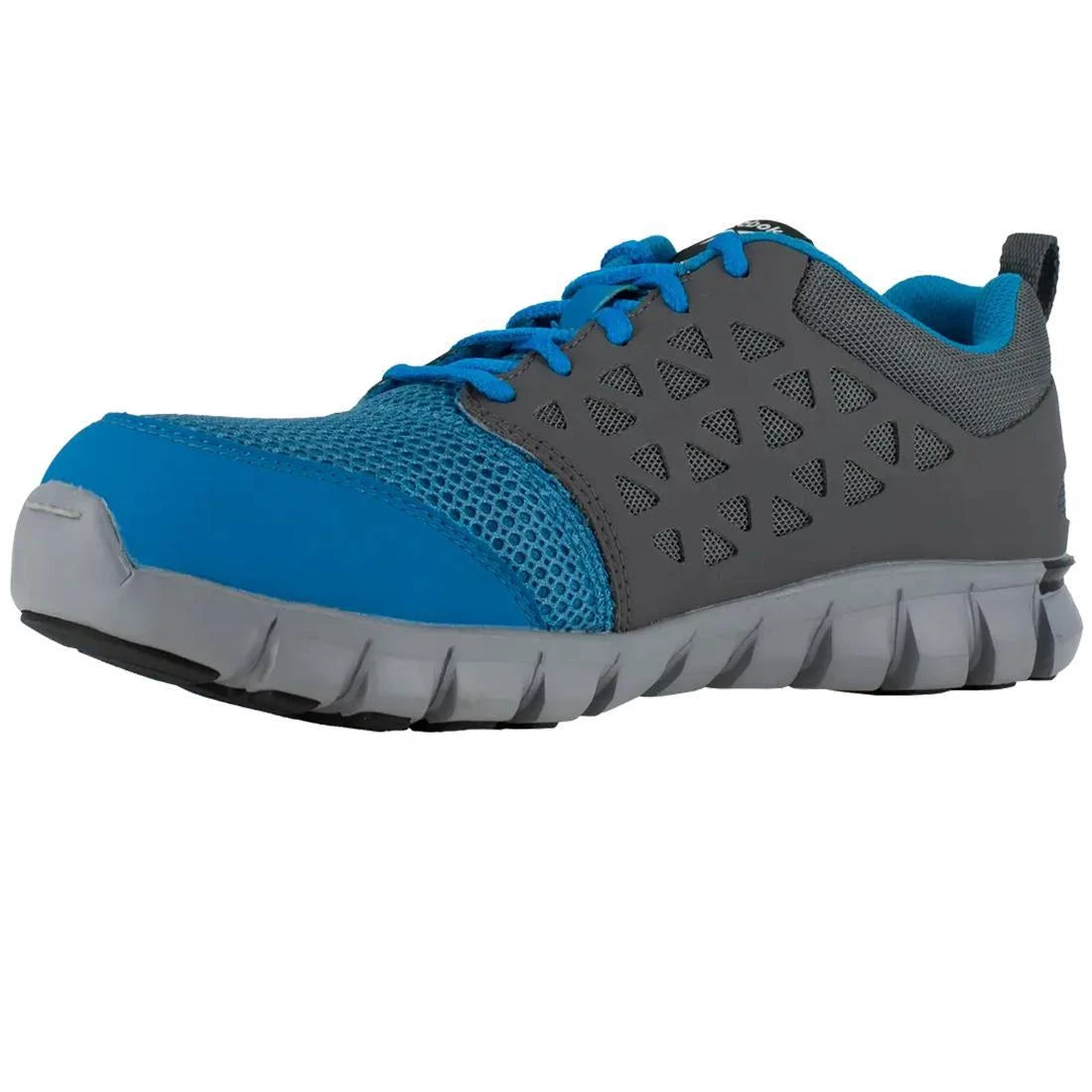 Reebok Work-Sublite Cushion Work Athletic Alloy Toe Blue and Grey-Steel Toes-5