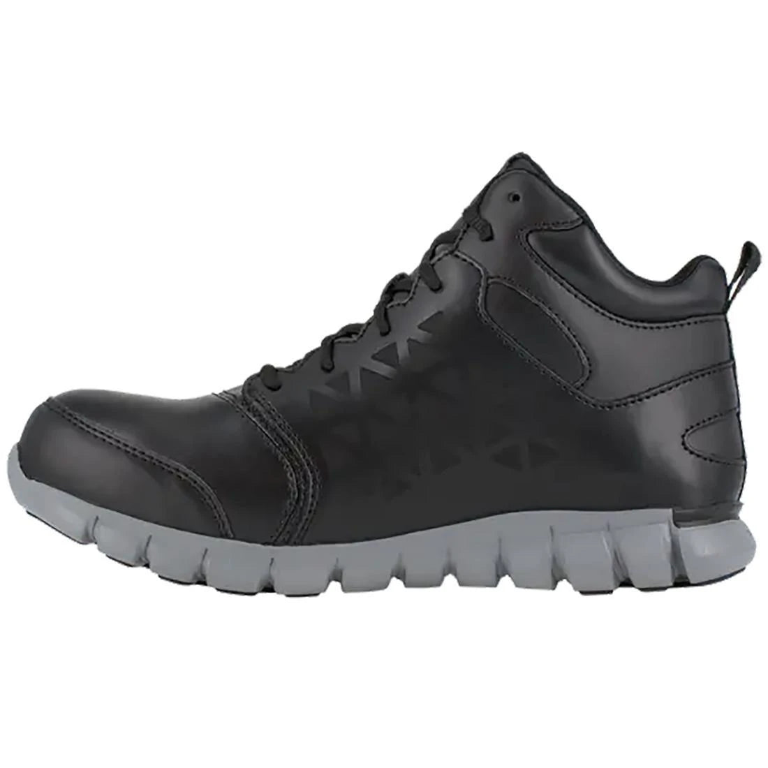 Reebok Work-Sublite Cushion Work Athletic Mid Cut Alloy Toe Black-Steel Toes-2