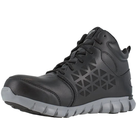 Reebok Work-Sublite Cushion Work Athletic Mid Cut Alloy Toe Black-Steel Toes-5