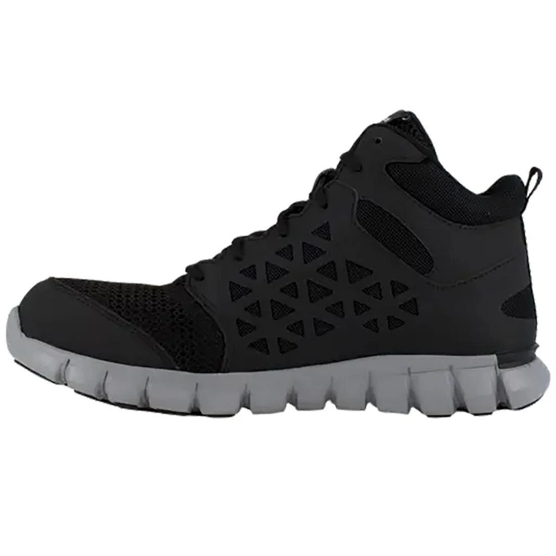 Reebok Work-Sublite Cushion Work Athletic Mid Cut Alloy Toe Black SD-Steel Toes-5