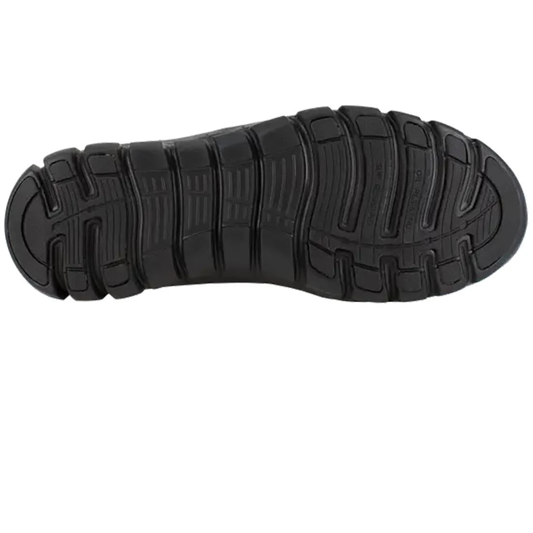 Reebok Work-Sublite Cushion Work Athletic Slip On Composite Toe Black Leather-Steel Toes-4