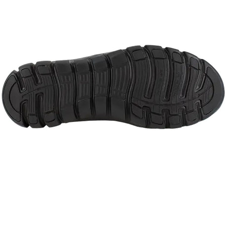 Reebok Work-Sublite Cushion Work Athletic Slip On Composite Toe Black Leather-Steel Toes-4