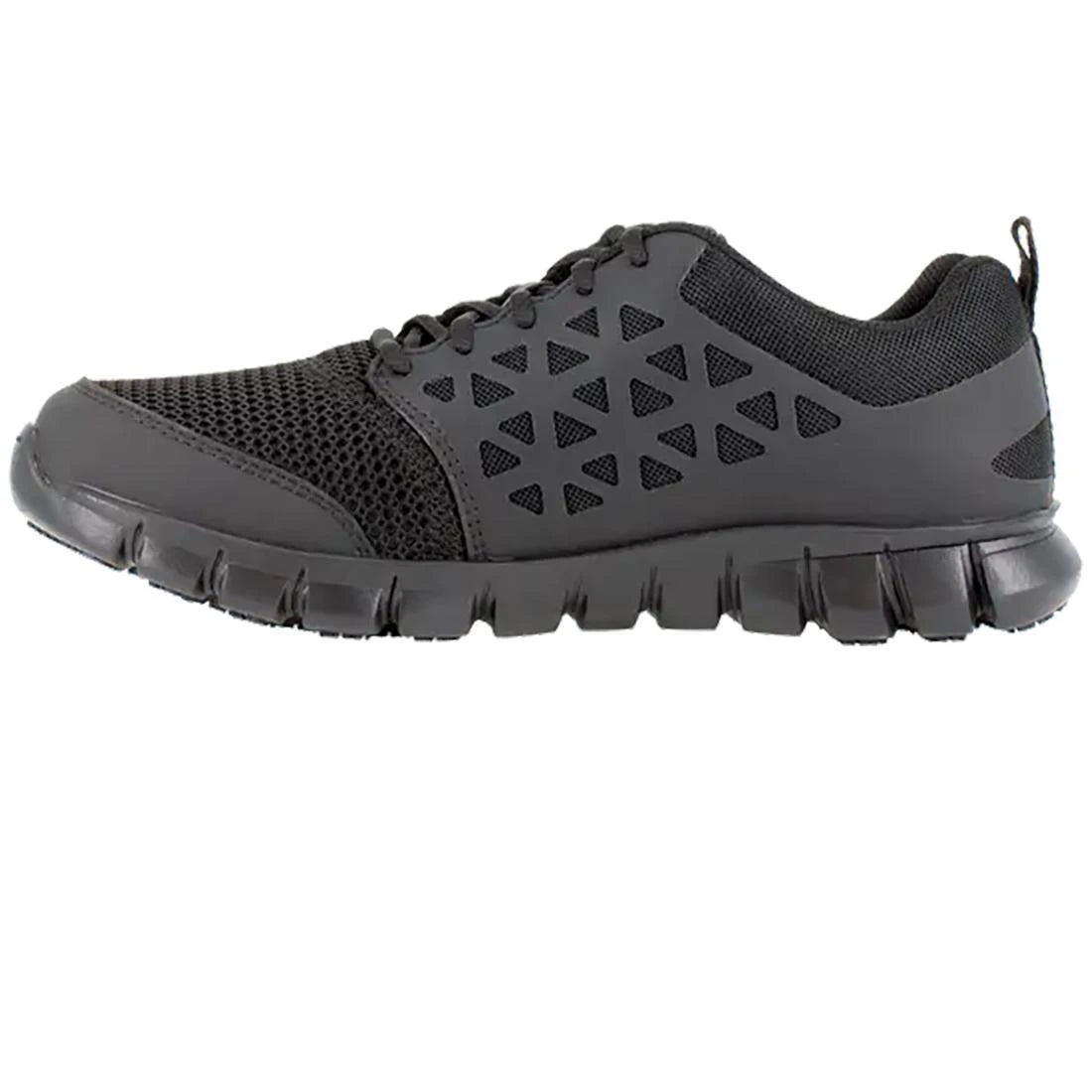 Reebok Work-Sublite Cushion Work Athletic Soft Toe Black-Steel Toes-2