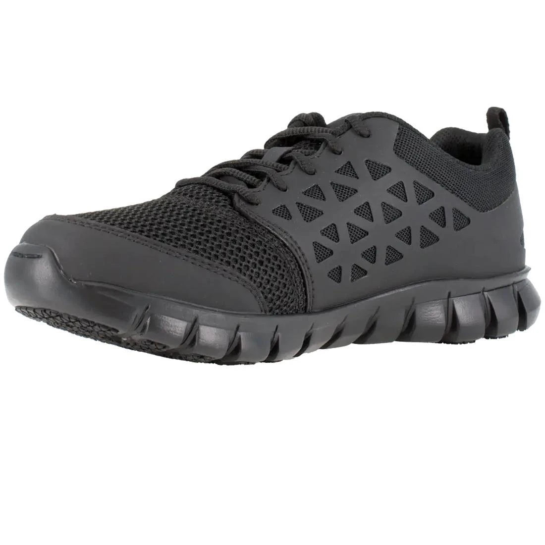 Reebok Work-Sublite Cushion Work Athletic Soft Toe Black-Steel Toes-3