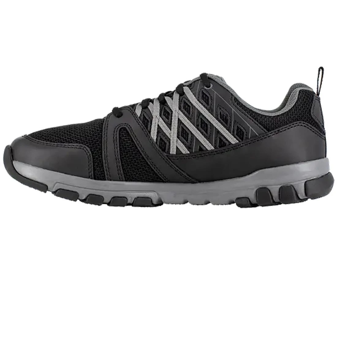 Reebok Work-Sublite Work Athletic Soft Toe Black-Steel Toes-2